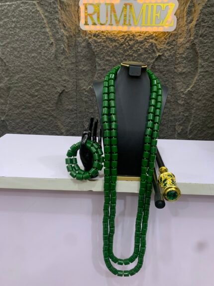 Male set with stick (Green)