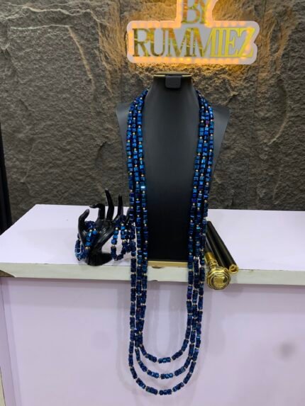 MALE CRYSTAL SET & WALKING STICK